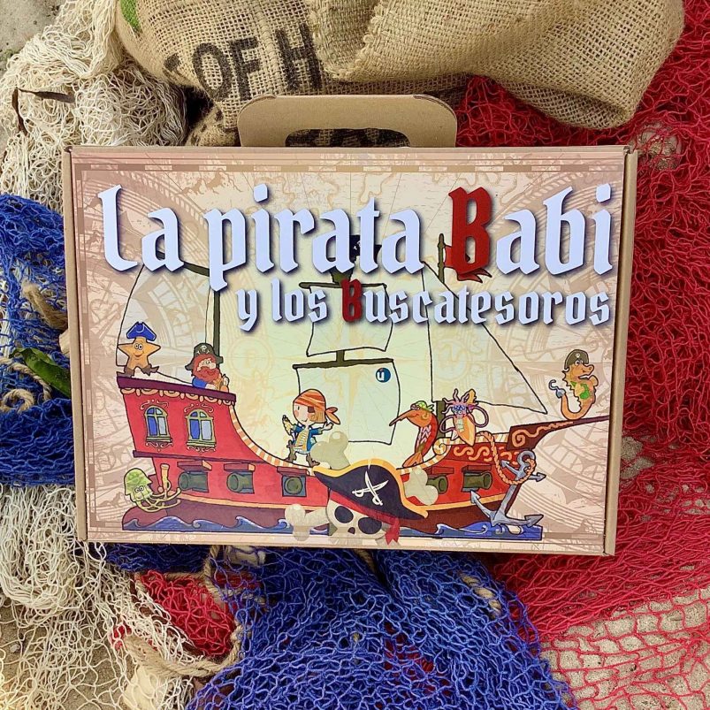 Maleta La pirata Babi y los Buscatesoros
